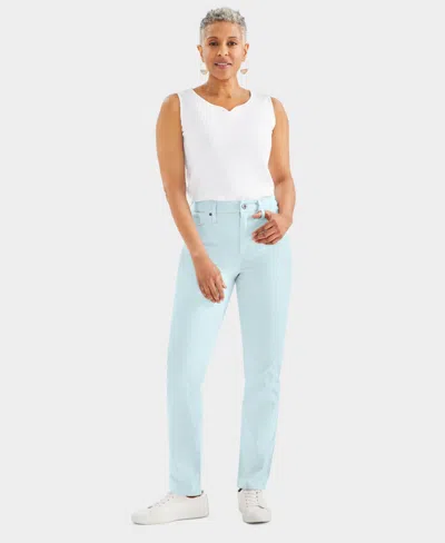 Style & Co Women's Straight-leg High Rise Jeans, Created For Macy's