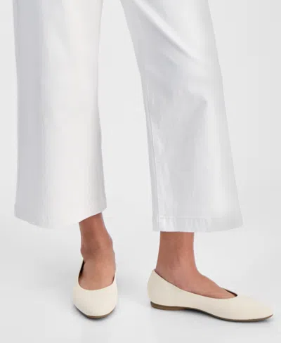 Style & Co Women's Tallyy Flats, Exclusively At Macy's In Creme