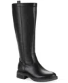 Style & Co Women's Terryy Round Toe Tall Boots, Macy's Exclusive In Black