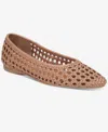 Style & Co Women's Tesss Flat Woven Flats, Exclusively At Macy's In Swt Mpl Wv