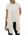 STYLE & CO WOMEN'S TEXTURED LINEN-LOOK SCARF, CREATED FOR MACY'S