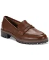Style & Co Women's Wandaa Slip-on Lug Loafer Flats, Created For Macy's In Cognac Sm2