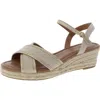 Style & Co Womens Buckle Manmade Platform Sandals In Multi