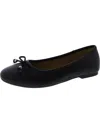 Style & Co Women's Monaee Bow Slip-on Ballet Flats, Created For Macy's In Black