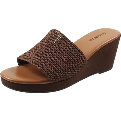 Style & Co Womens Knit Wedge Sandals