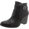 Style & Co Women's Zetaa Strappy Belt-heel Booties, Created For Macy's In Black
