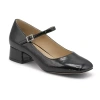 Style Charles Zenobia Womens Square Closed Toe Mary Jane Shoes In Black