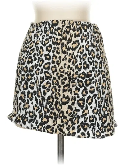 Pre-owned Style Envy Casual Skirt In White