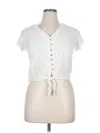 Style Envy Sleeveless Blouse In White