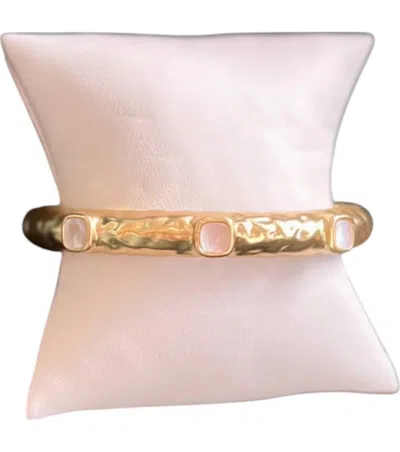Style For The South Women's Mother Of Pearl Bracelet In Gold