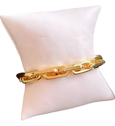 Style For The South Women's Stretch Chain 2 Bracelet In Gold