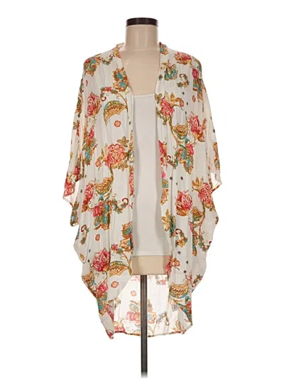Pre-owned Style Rack Cardigan Sweater In Ivory