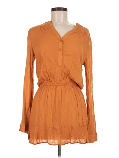 Pre-owned Style Rack Casual Dress In Orange
