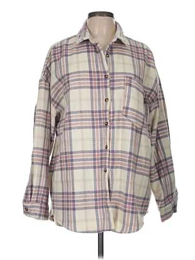 Pre-owned Style Rack Fleece Jacket In White