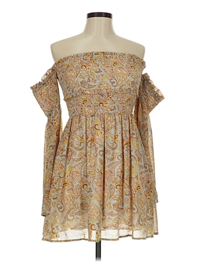 Pre-owned Style Rack Kimono In Brown