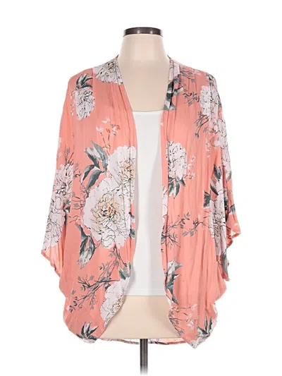 Pre-owned Style Rack Kimono In Orange