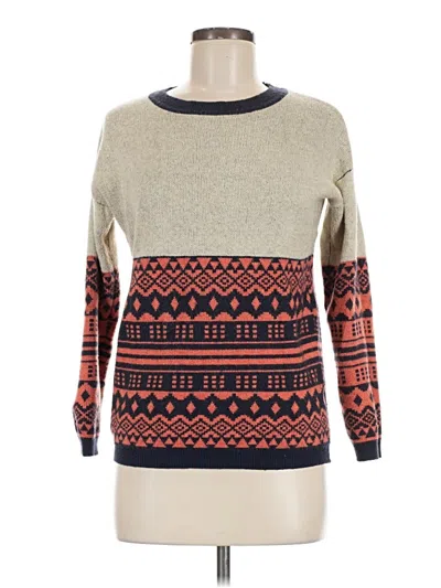 Pre-owned Style Rack Pullover Sweater In Tan