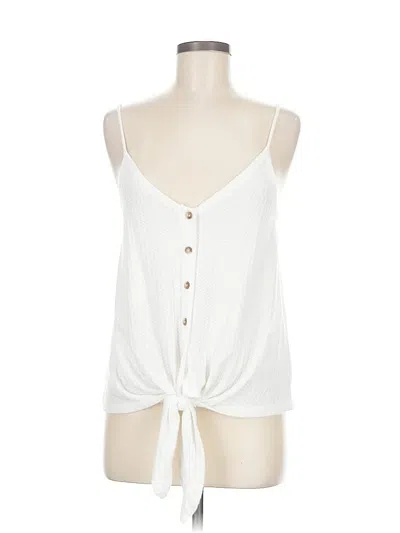 Pre-owned Style Rack Sleeveless Blouse In White