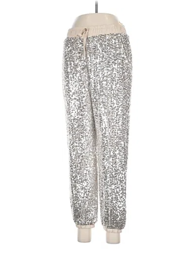 Pre-owned Style Rack Sweatpants In Silver