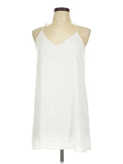 Pre-owned Style Rack Tank Top Ivory Halter Neckline Tops