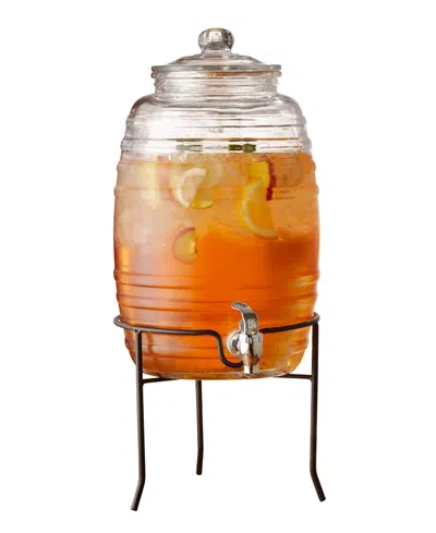 Style Setter Colfax Beverage Dispenser With Metal Stand, 2.5 Gallons In No Color
