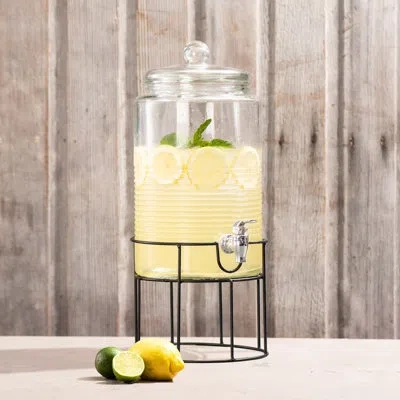 Style Setter Covina 256 Oz. Beverage Dispenser In Black