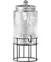 Style Setter Covina Beverage Dispenser In Clear