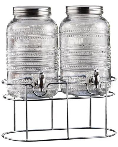 STYLE SETTER STYLE SETTER LIAM DOUBLE BEADED DISPENSERS WITH STAND