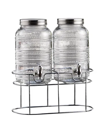 STYLE SETTER LIAM DOUBLE BEADED DISPENSERS WITH STAND