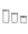 Style Setter Weave Round Canister, Set Of 3
