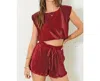 Style Usa Stadium Set In Maroon In Multi