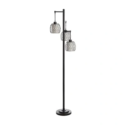 Stylecraft 11 W Bronze Floor Lamp In Brown