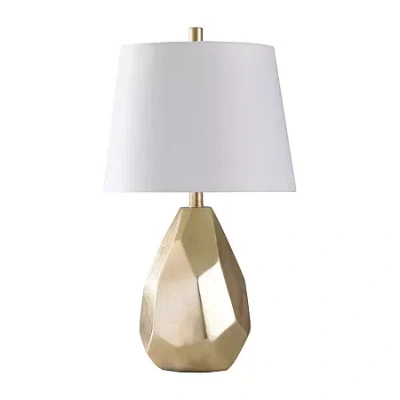 Stylecraft 14 W Gold Table Lamp In Multi