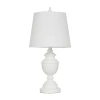 Stylecraft 25in Basilica Table Lamp In White