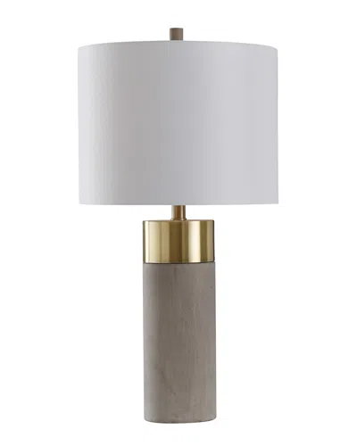 Stylecraft 27.75in Concrete And Metal Table Lamp