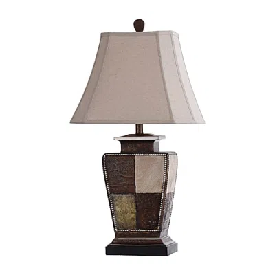 Stylecraft 29" Austin Table Lamp In Brown