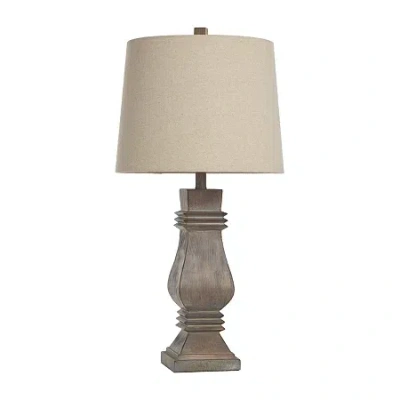 Stylecraft 30.25" Roanoke Table Lamp In Brown