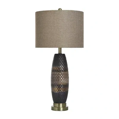 Stylecraft 30.5" Laughlin Ceramic Table Lamp In Brown