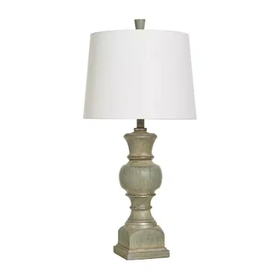Stylecraft 31.25" Bellevue Table Lamp In Green