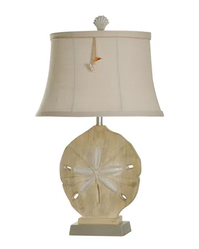 Stylecraft 31in Large Sand Dollar Lamp