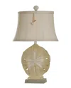 Stylecraft 31in Large Sand Dollar Lamp