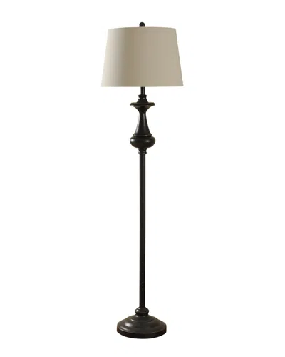 Stylecraft 62in Traditional Bronze Metal Floor Lamp In Multi