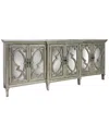 Stylecraft Amalfi 6-door Mirrored Front Cabinet