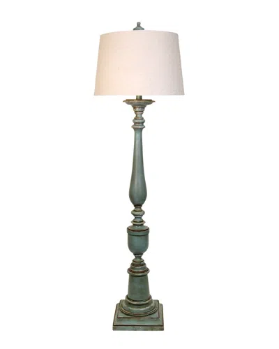 Stylecraft Antique Veri Classic Floor Lamp In Neutral