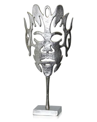 STYLECRAFT STYLECRAFT ASHA ALUMINUM METAL FIGURINE FACE STAND