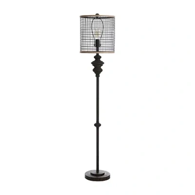 Stylecraft Black Floor Lamp
