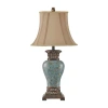 Stylecraft Blue And Bronze Table Lamp In Multi