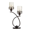 Stylecraft Bronze Metal Table Lamp In Brown