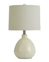 Stylecraft Cameron Ceramic Table Lamp In White