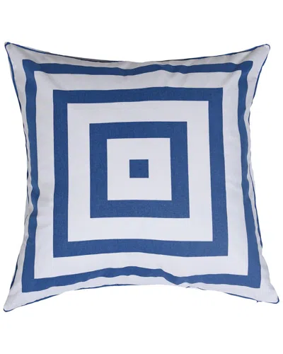 Stylecraft Dann Foley Cotton Canvas Cushion In Blue